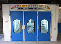 Double Walled Down-Draft Spray Booths