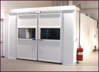 Down-Draft Spray Booths with Rear Exhaust Plenums