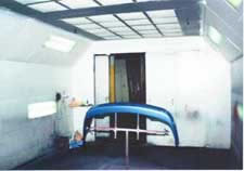 Retrofit / Upgrade Services for existing Paint Spray Booths - Before