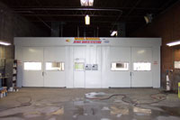 Custom Designed Paint Spray Booth Applications