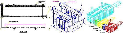 Custom Designed Paint Spray Booth for Plant Ventilation, Military and Transportation Applications