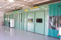 Custom Designed Paint Spray Booth Applications