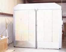 Model CD1012-8 - Woodworking shop for spraying cabinets